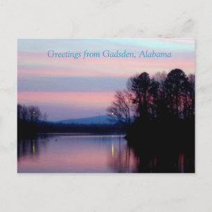 Carte Postale Salutations de Gadsden, AL