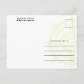 Carte Postale Salutations de Géocaching Depuis le Sentier Photo  (Dos)