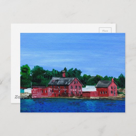 Carte Postale Salutations de Gloucester, MA (Devant / Derrière)