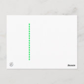 Carte Postale Salutations de Gossip Central (Dos)