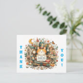 Carte Postale "Salutations de gratitude : une collection de Cart (Debout devant)
