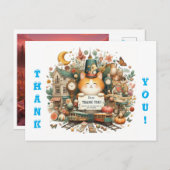 Carte Postale "Salutations de gratitude : une collection de Cart (Devant / Derrière)