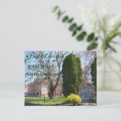 Carte Postale Salutations de Hayesville, Caroline du Nord (Debout devant)