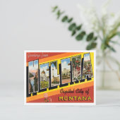 Carte Postale Salutations de Helena, capitale du Montana (Debout devant)