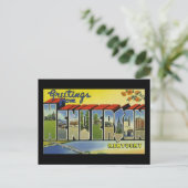 Carte Postale Salutations de Henderson Kentucky (Debout devant)