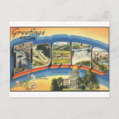 Carte Postale Salutations de Idaho (Devant)