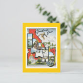 Carte Postale Salutations De Idaho (Debout devant)