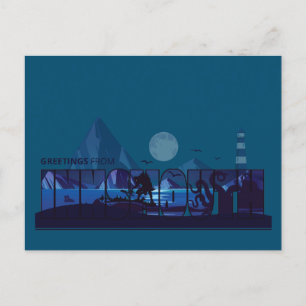 Carte Postale Salutations de Innsmouth Devils Reef Lovecraft