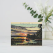 Carte Postale Salutations De Jacksonville, Caroline Du Nord (Debout devant)