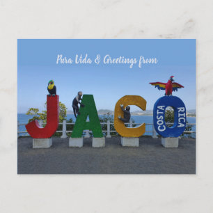Carte Postale Salutations de Jaco