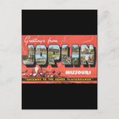 Carte Postale Salutations de Joplin (Devant)
