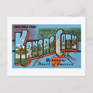 Carte Postale Salutations de Kansas City !