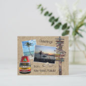 Carte Postale Salutations de Key West, Floride (Debout devant)