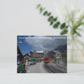 Carte Postale Salutations de Kleine Schedegg 1 (Debout devant)
