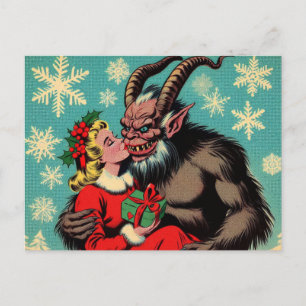 Carte Postale Salutations de Krampus