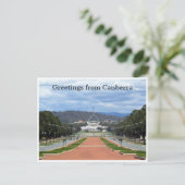 Carte Postale salutations de la chambre du parlement (Debout devant)