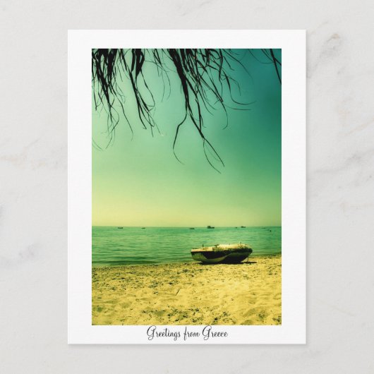 Carte Postale Salutations de la Grèce (Devant)