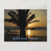 Carte Postale Salutations de la Grèce (Devant)