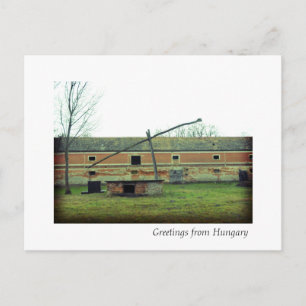 Carte Postale Salutations de la Hongrie