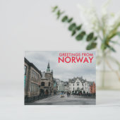 Carte Postale Salutations de la Norvège (Debout devant)