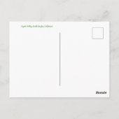 Carte Postale Salutations de la Vallée de Coyote ! (Dos)