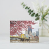 Carte Postale Salutations de la ville de Pittsburgh ! (Debout devant)