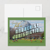 Carte Postale Salutations de l'anarchiste New York City! (Devant / Derrière)