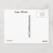 Carte Postale Salutations de Largo, Floride (Dos)