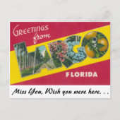 Carte Postale Salutations de Largo, Floride (Devant)