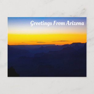 Carte Postale Salutations De L'Arizona