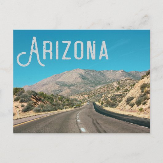 Carte Postale Salutations de l'Arizona (Devant)