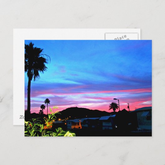 Carte postale "Salutations de l'Arizona" (Devant / Derrière)