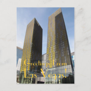 Carte Postale Salutations De Las Vegas !