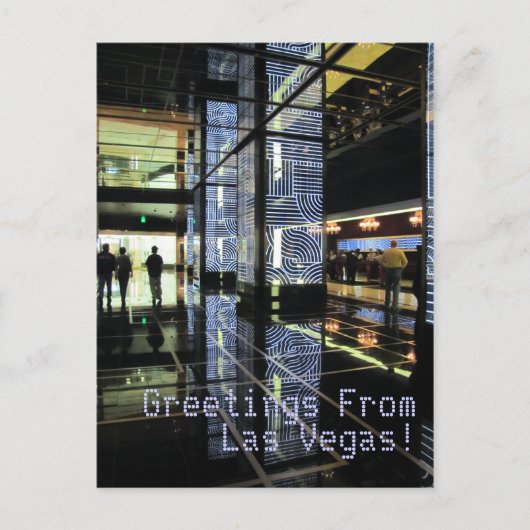 Carte Postale Salutations de Las Vegas ! (Devant)