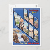 Carte Postale Salutations De Las Vegas (Devant / Derrière)