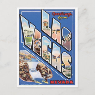 Carte Postale Salutations De Las Vegas