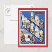 Carte Postale Salutations De Las Vegas (Devant / Derrière)