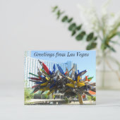 Carte Postale Salutations de Las Vegas (Debout devant)