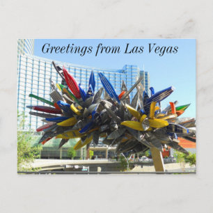 Carte Postale Salutations de Las Vegas