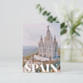 Carte Postale Salutations de l'espagne (Debout devant)