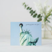 Carte Postale salutations de liberté (Debout devant)