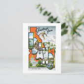 Carte Postale Salutations de l'Idaho ! (Debout devant)