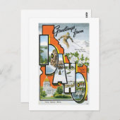 Carte Postale Salutations de l'Idaho ! (Devant / Derrière)