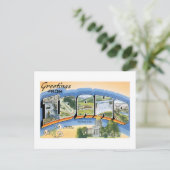 Carte Postale Salutations de l'Idaho ! (Debout devant)