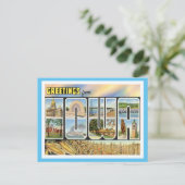 Carte Postale Salutations De L'Iowa Des États-Unis (Debout devant)