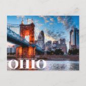 Carte Postale salutations de l'ohio (Devant)