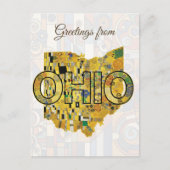 Carte Postale Salutations de l'Ohio (Devant)