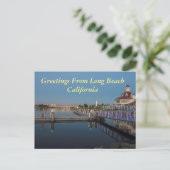 Carte Postale Salutations De Long Beach California (Debout devant)