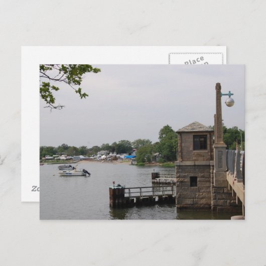 Carte Postale Salutations de Long Island (Devant / Derrière)