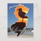 Carte Postale Salutations de Longport (Devant)